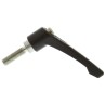 RS PRO Stainless Steel Clamping Lever, M10 x 32 mm, Die Cast Zinc Handle 478-315
