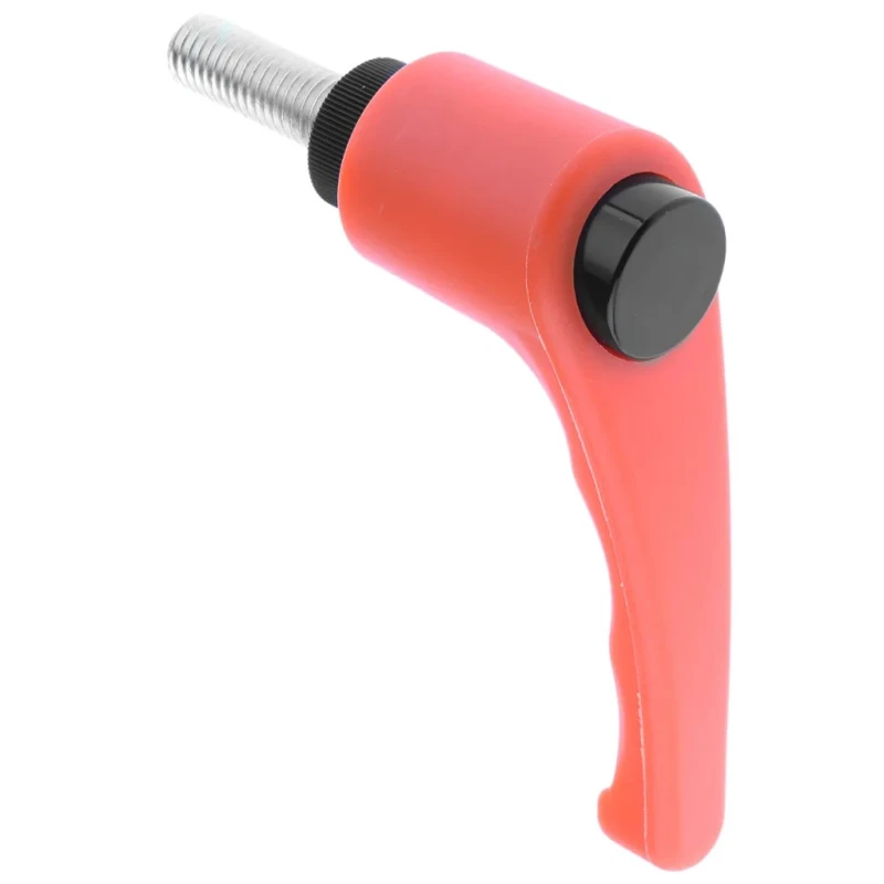 RS PRO Clamping Lever M10 x 30 mm Thermoplastic Handle Steel Shaft Orange 478-343
