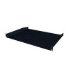 S2CEB Modular Series Black/White Fixed Shelf 2U 420mm x 300mm Stainless Steel, Ventilated,