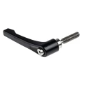 RS PRO Clamping Lever, Die Cast Zinc Handle, Stainless Steel Male Thread M8 x 32mm, 65mm Length 478-103
