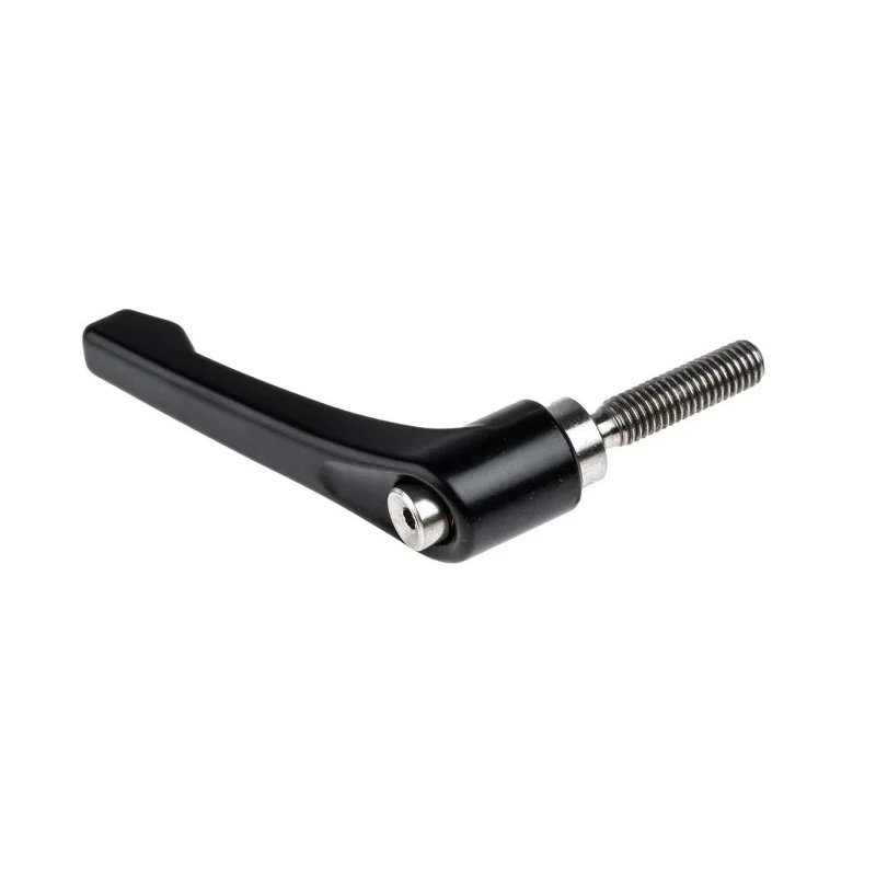 RS PRO Clamping Lever, Die Cast Zinc Handle, Stainless Steel Male Thread M8 x 32mm, 65mm Length 478-103