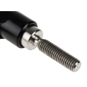 RS PRO Clamping Lever, Die Cast Zinc Handle, Stainless Steel Male Thread M8 x 32mm, 65mm Length 478-103