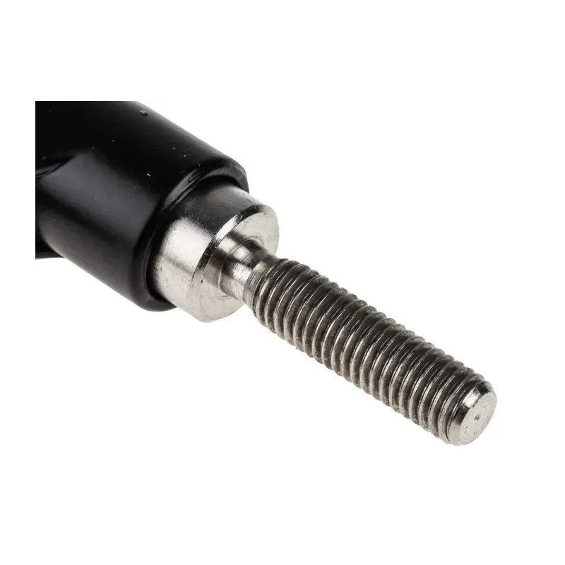 RS PRO Clamping Lever, Die Cast Zinc Handle, Stainless Steel Male Thread M8 x 32mm, 65mm Length 478-103