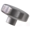 RS PRO Silver Stainless Steel Lobe Clamping Knob 40mm Threaded Through Hole 20mm Thread Length 478-630