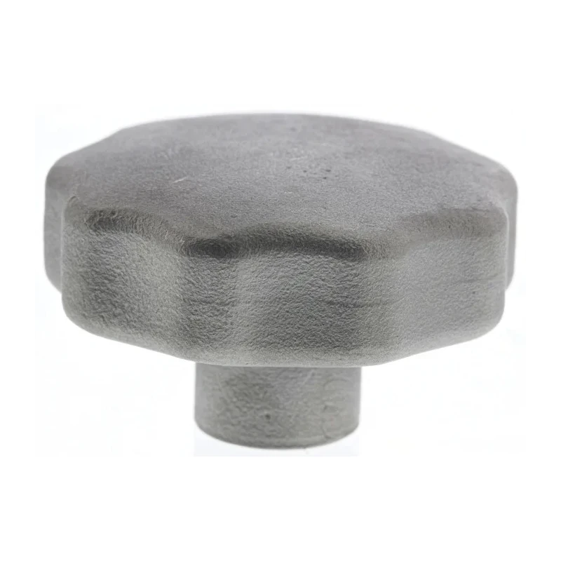 RS PRO Silver 304 Stainless Steel Clamping Knob, Multiple Lobes, M6 Threaded Through Hole 50 mm 478-999