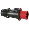 Legrand HYPRA IP44 Cable Mount Red Industrial Power Connector, 3P+N+PE, Straight, 63A, 415V, 16mm²,