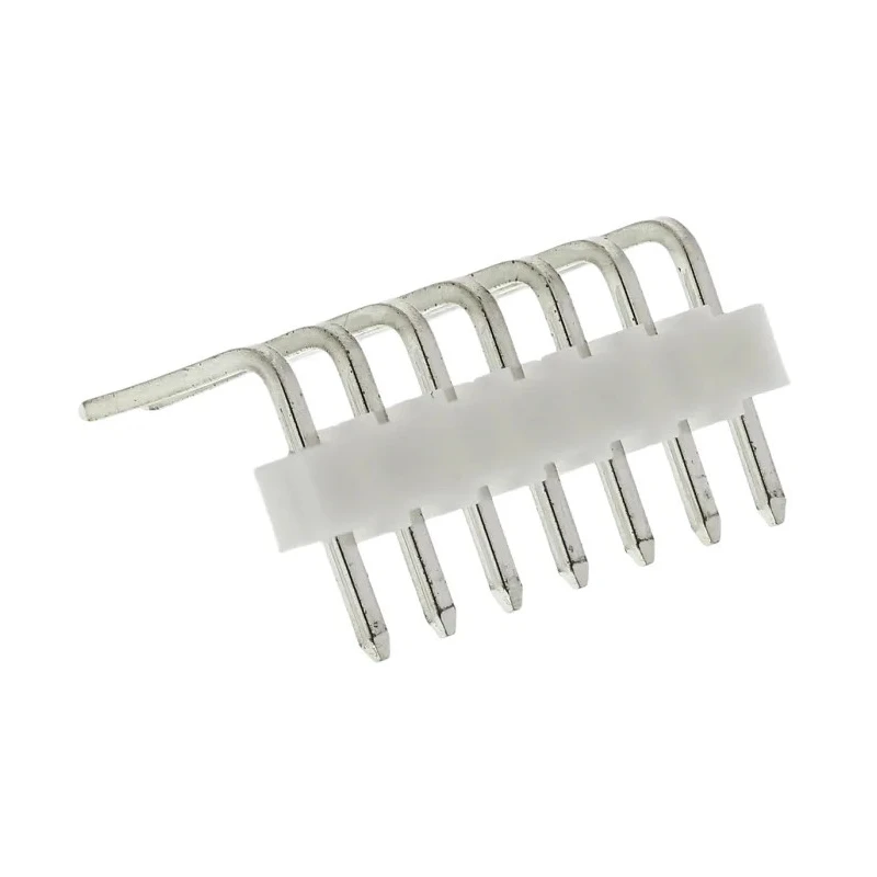 Molex KK 254 Series Right Angle Through Hole Pin Header, 7 Contacts, 2.54 mm Pitch, 1 Row, Unshrouded 22-05-2071