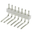 Molex KK 254 Series Right Angle Through Hole Pin Header, 7 Contacts, 2.54 mm Pitch, 1 Row, Unshrouded 22-05-2071