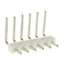Molex KK 254 Series Right Angle Through Hole Pin Header 6 Contacts 2.54 mm Pitch Unshrouded 22-05-2061