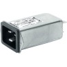 Schurter Panel Mount IEC Connector, 250V AC, 16A, C20 Line Filter, Quick Connect 5130.0000