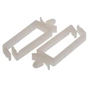 RS PRO Natural Polyamide 66 Cable Clip Push-in, Saddle Clip, 5.5mm Length, 15.9mm Width, 31.1mm Depth 479-576