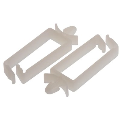 RS PRO Natural Polyamide 66 Cable Clip Push-in, Saddle Clip, 5.5mm Length, 15.9mm Width, 31.1mm Depth 479-576