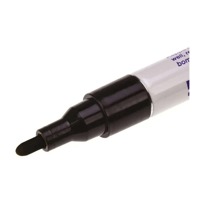 Edding Black Paint Marker Pen, Fine Tip, 2 mm for Plastic, Glass, Wood, Metal 751-001