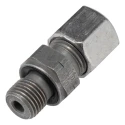 Parker M Series Steel Male Stud, 8 mm Tube Size, 1/4 in G Thread, High Corrosion Resistance GE08SREDCF