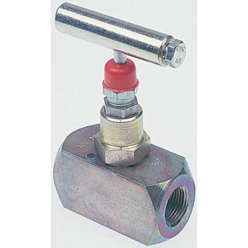 Hi-Force In Line Mount Hydraulic Flow Control Valve NPT 700 bar Steel Male/Female Port HM Series 808163