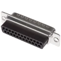 RS PRO 25-Way Straight Cable D-Sub Connector Male 481-061, Crimp, 5A, 750V, Steel Shell, Gold Plated Contacts