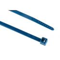 HellermannTyton Non-Releasable Cable Tie 150mm x 3.5mm Blue Polyamide 66 Self-Extinguishing 135N 111-00829 MCT30R-PA66MP-BU
