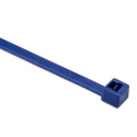 HellermannTyton Non-Releasable Cable Tie 150mm x 3.5mm Blue Polyamide 66 Self-Extinguishing 135N 111-00829 MCT30R-PA66MP-BU