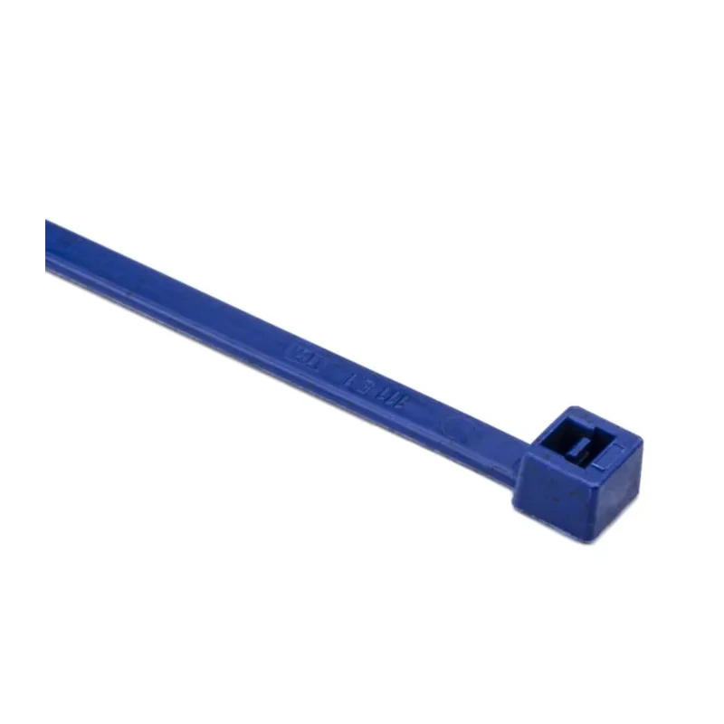 HellermannTyton Non-Releasable Cable Tie 150mm x 3.5mm Blue Polyamide 66 Self-Extinguishing 135N 111-00829 MCT30R-PA66MP-BU