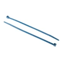 HellermannTyton Non-Releasable Cable Tie 150mm x 3.5mm Blue Polyamide 66 Self-Extinguishing 135N 111-00829 MCT30R-PA66MP-BU