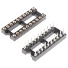 Winslow 2.54 mm Pitch Vertical 20 Way Through Hole Turned Pin Open Frame DIL Socket 5A W30520TRC
