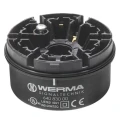 Werma 640 Series Terminal Unit 24V AC/DC IP65 Terminal Base, 