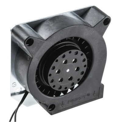 ebm-papst RL 90 N Series Centrifugal Fan 115V AC, 42 m³/h Air Flow, Electronic Commutation, IP54, 120.6×120.6×37 RL90-18/00