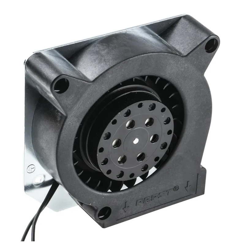 ebm-papst RL 90 N Series Centrifugal Fan 115V AC, 42 m³/h Air Flow, Electronic Commutation, IP54, 120.6×120.6×37 RL90-18/00