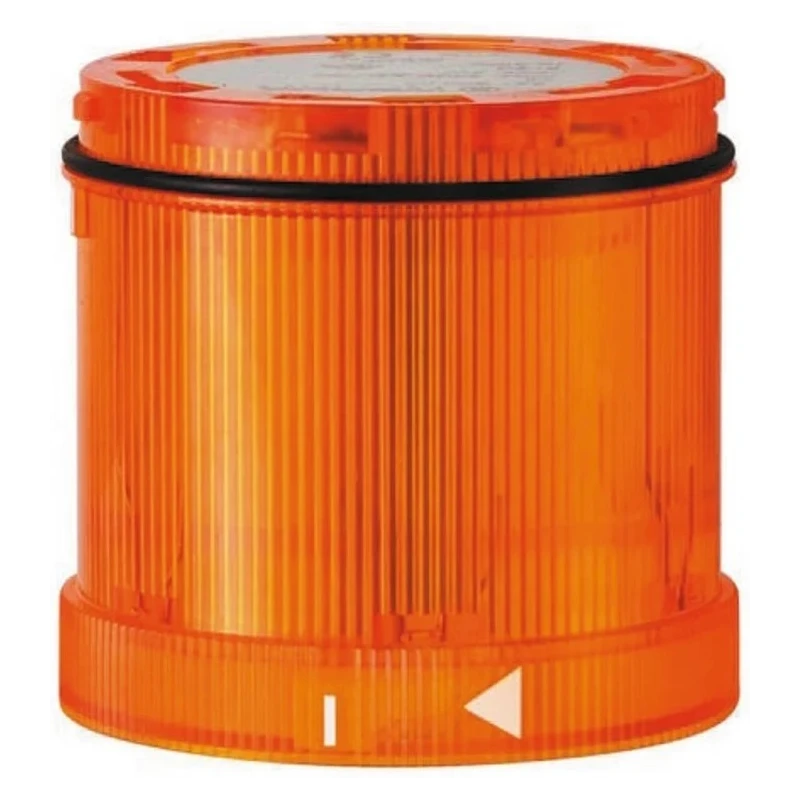 Werma Yellow Flashing Effect Beacon Unit, LED, Surface Mount, IP65, 230V AC, 105dB, 70mm Base, 644.310.68