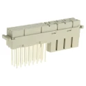 Harting DIN 41612 64-Way Panel Mount Connector, 10.16mm Pitch, Type C/2, Class C2, 3 Row Female, Straight 09062316821