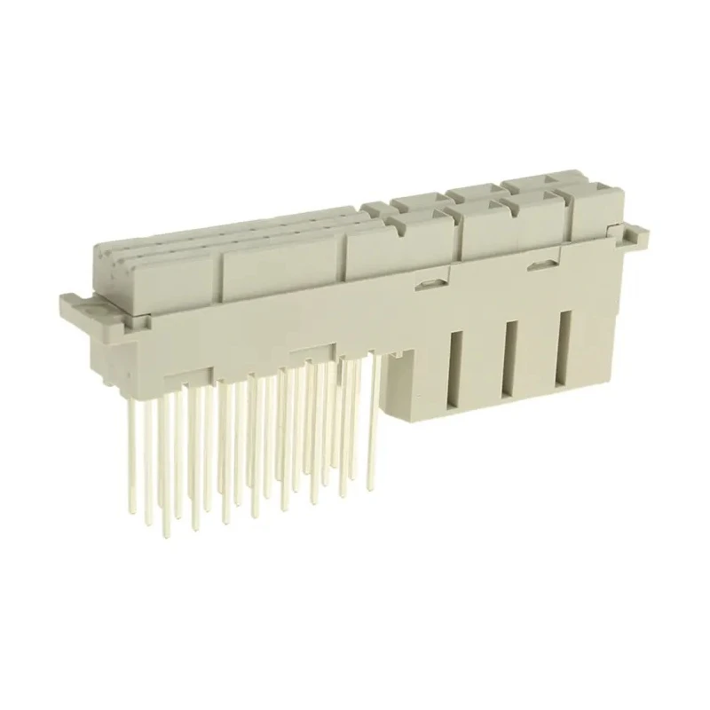 Harting DIN 41612 64-Way Panel Mount Connector, 10.16mm Pitch, Type C/2, Class C2, 3 Row Female, Straight 09062316821