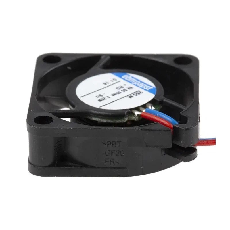 ebm-papst  250 Series Axial Fan, 5V DC, 2.3 m³/h, 200 mW, 25 x 25 x 8 mm, Sleeve Bearing, IP20