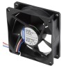 ebm-papst Axial Fan , 24V DC, 2.8W, 79 m³/h, 80x80x25mm, IP20