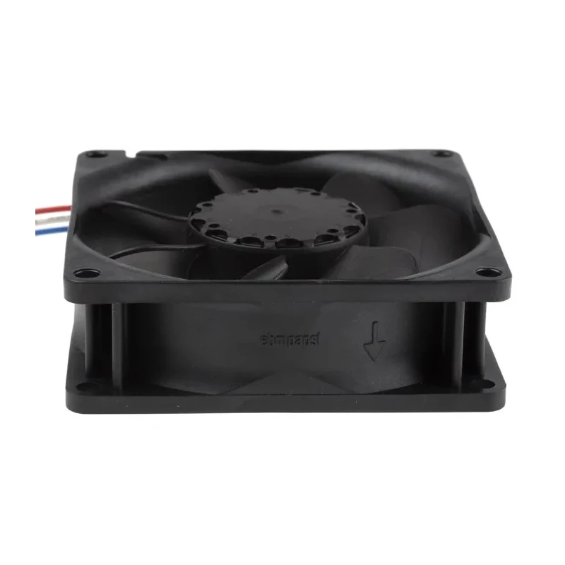 ebm-papst Axial Fan , 24V DC, 2.8W, 79 m³/h, 80x80x25mm, IP20