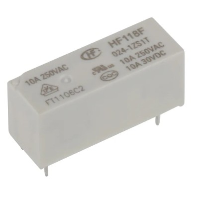 RS PRO PCB Power Relay SPDT, 24V DC Coil, 10A Switching, 290mW, PCB Mount, Silver Alloy Contacts 0476775P