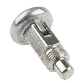 RS PRO Index Bolt M10 x 1 mm, Stainless Steel, Zinc Plated, Hex Head, 30.4 mm Length 478-646