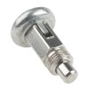 RS PRO Index Bolt M10 x 1 mm, Stainless Steel, Zinc Plated, Hex Head, 30.4 mm Length 478-646
