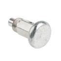 RS PRO Index Bolt M10 x 1 mm, Stainless Steel, Zinc Plated, Hex Head, 30.4 mm Length 478-646