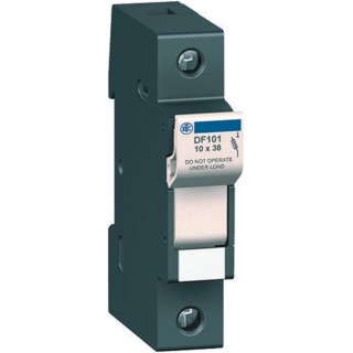 Schneider Electric Rail Mount Fuse Holder 2-Pole 125A 690V AC DIN 35mm DF222