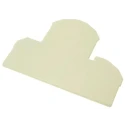 RS PRO AP, RKD Series End Plate for Terminal Block Polyamide 66 Beige 815-717