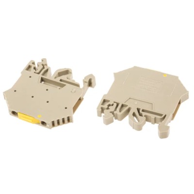 RS PRO TRK Series DIN Rail Terminal Block Brown, 0.5mm² to 5mm², Screw, 600V, 15A 815-723