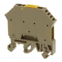 RS PRO TRK Series DIN Rail Terminal Block Brown, 0.5mm² to 5mm², Screw, 600V, 15A 815-723