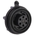 Bulgin Circular Connector, Panel Mount, 6 Contacts, Female Socket, IP68, 5A, 250V, Standard Buccaneer Series PX0738/S