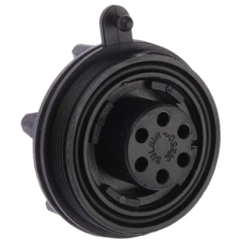 Bulgin Circular Connector, Panel Mount, 6 Contacts, Female Socket, IP68, 5A, 250V, Standard Buccaneer Series PX0738/S