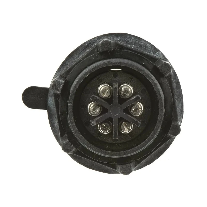 Bulgin Circular Connector, Panel Mount, 6 Contacts, Female Socket, IP68, 5A, 250V, Standard Buccaneer Series PX0738/S