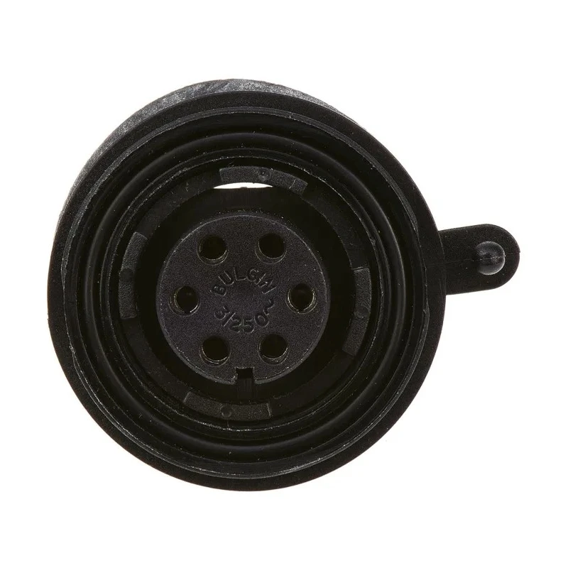 Bulgin Circular Connector, Panel Mount, 6 Contacts, Female Socket, IP68, 5A, 250V, Standard Buccaneer Series PX0738/S