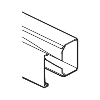 Planet-Wattohm Viadis Cable Trunking, 16mm Width x 16mm Depth x 2m Length, Distribution, Polyvinyl Chloride W16mm