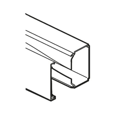 Planet-Wattohm Viadis Cable Trunking, 16mm Width x 16mm Depth x 2m Length, Distribution, Polyvinyl Chloride W16mm