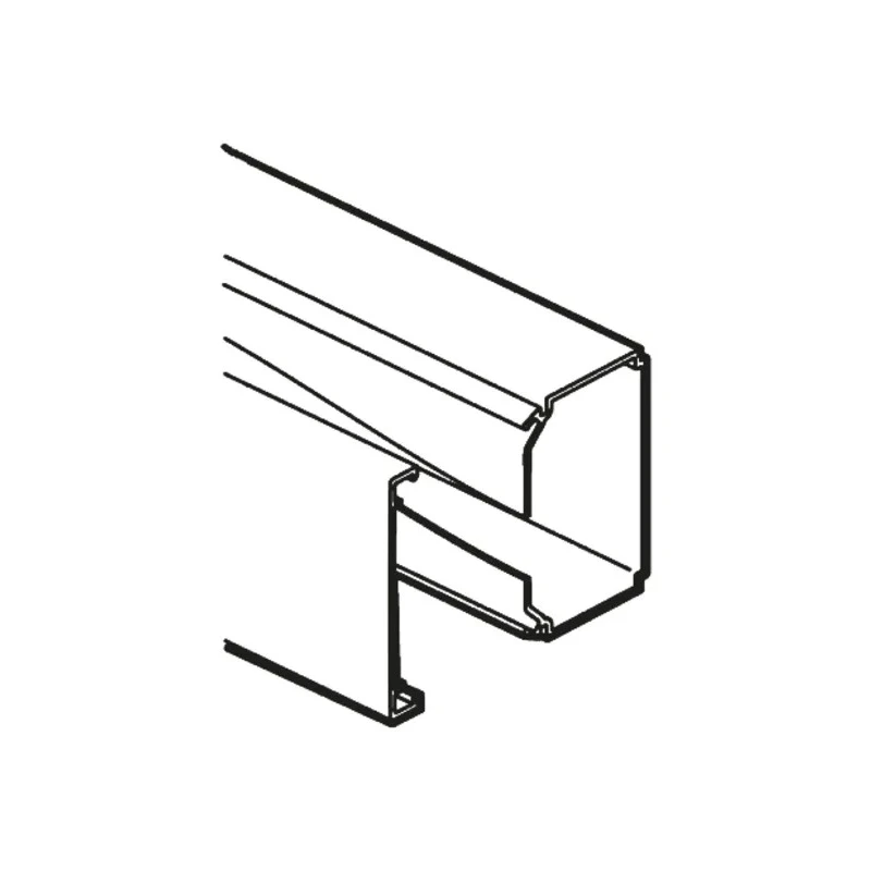 Planet-Wattohm Viadis Cable Trunking, 16mm Width x 16mm Depth x 2m Length, Distribution, Polyvinyl Chloride W16mm
