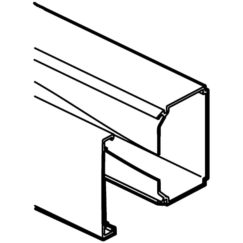 Planet-Wattohm Viadis Cable Trunking, 16mm Width x 16mm Depth x 2m Length, Distribution, Polyvinyl Chloride W16mm
